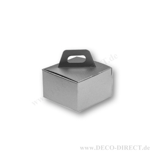 Geschenkverpackung silber