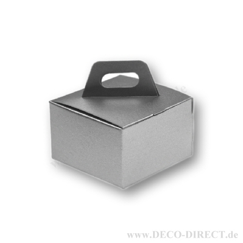 Geschenkverpackung silber