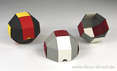 Geschenkverpackungen in Ballform