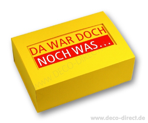 Geschenkverpackung Getr&auml;nkedose