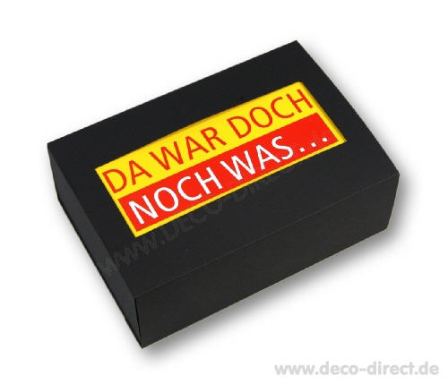 Geschenkverpackung Dose